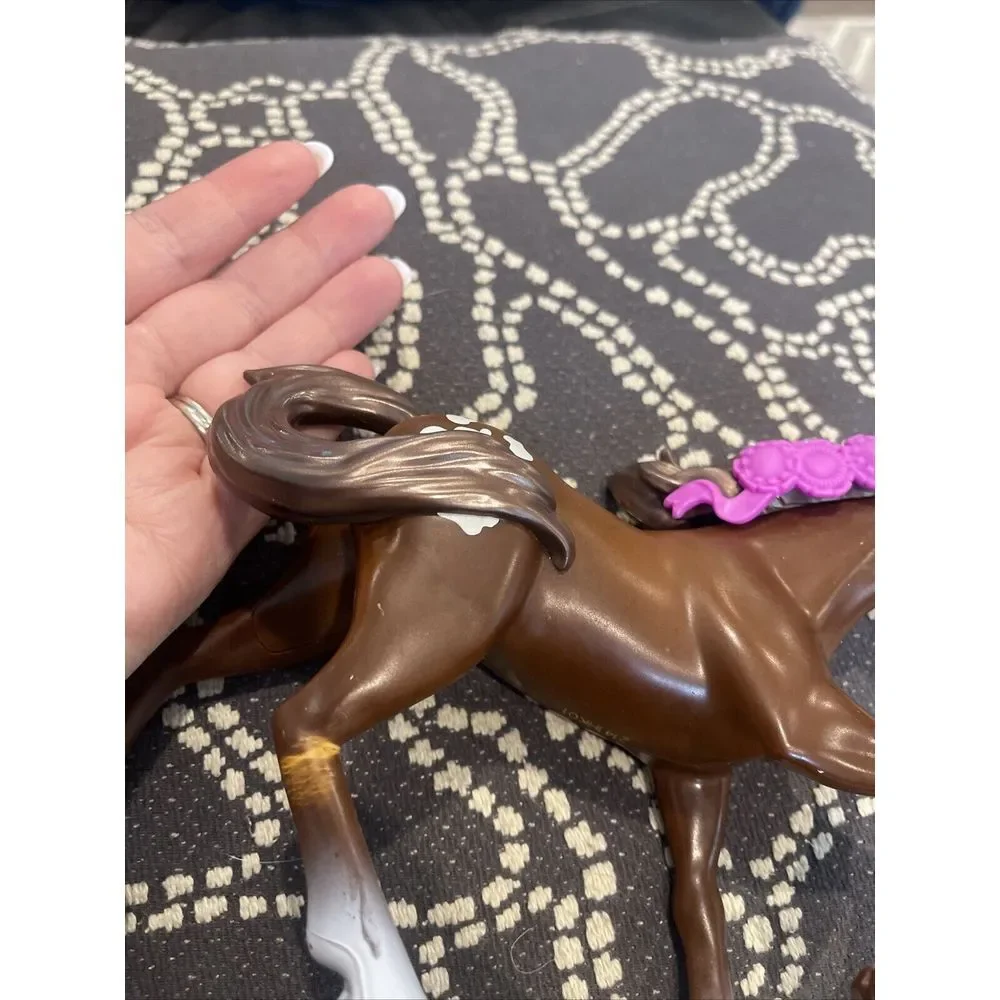 Just Play Winner's Stable Toffee‎ Horse with Ribbon Horse Pony Toy 6